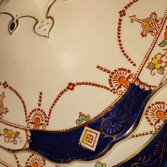 ( 2 ) Lidded Serving Dishes : Vintage 1930's Myott Sons &   Co , Imari - Picture 10 of 11